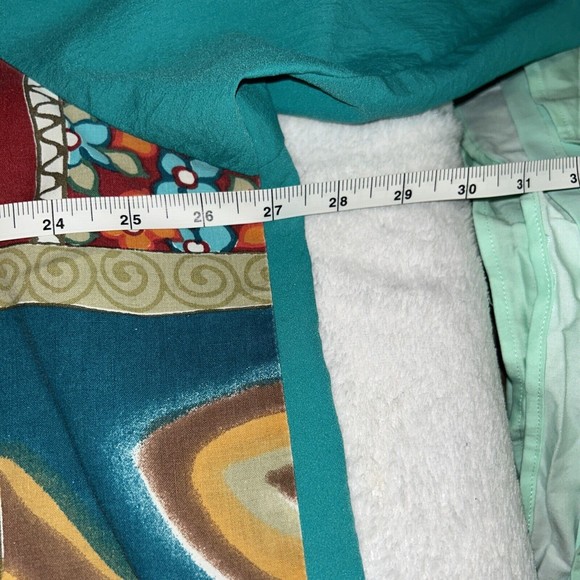 VTG Silver Threads 2xl Shirt. Long Cuff Sleeve. Fringe In Front. - Picture 7 of 9